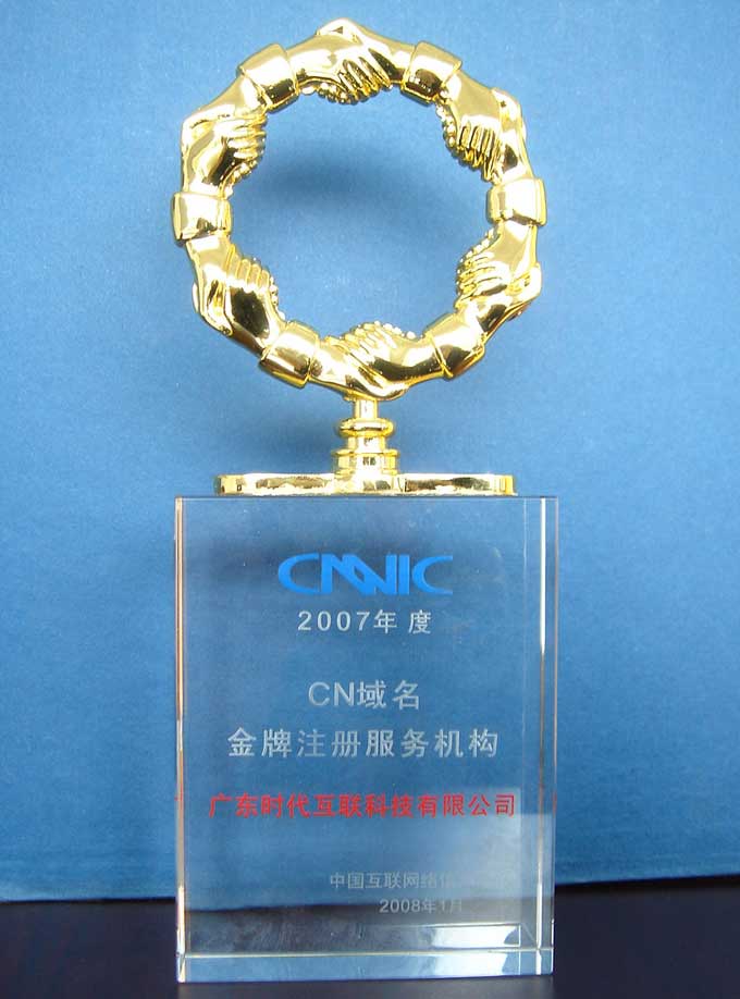 CNNIC CN domain name registration mechanism of gold