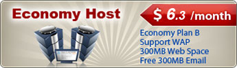 Eranet Economy Web Hosting Plan B