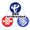 BGP tri-threaded VPS host computer